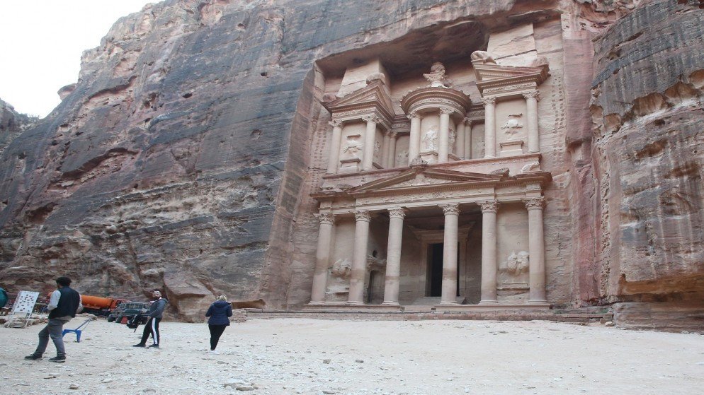 %9 ارتفاع عدد السياح الأجانب الذين زاروا البترا