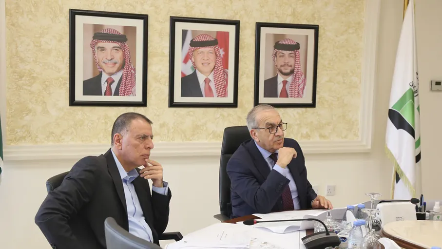 أبو السمن والفراية يبحثان ملف المخطط الشمولي لمركز حدود جابر
